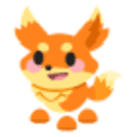 Flaming Fox Sticker - Legendary from Fire Dimension Sticker Pack